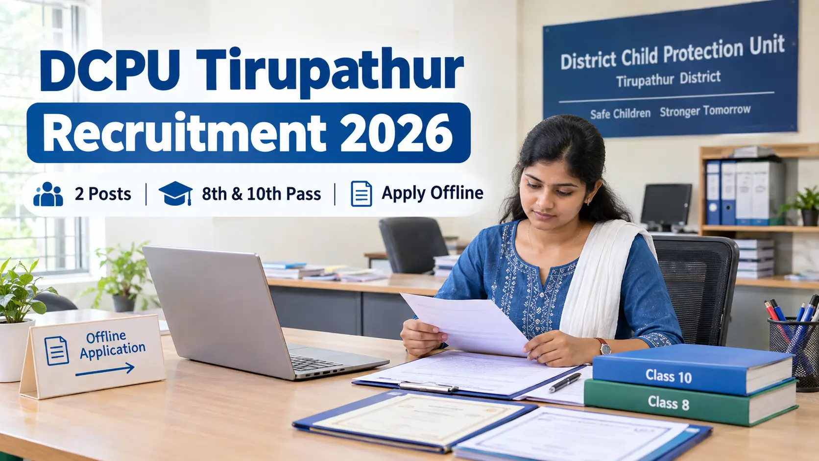DCPU Tirupathur Recruitment 2026